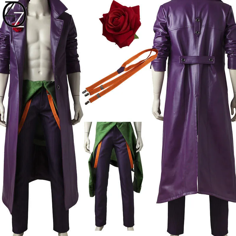 Игра Injustice 2 &quot Джокер &quotКосплэй костюм на Хэллоуин карнавальный способный