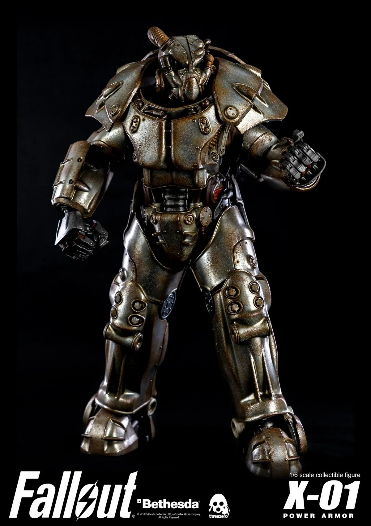 ThreeZero bestesta 1/6 Fallout 4 X-01 power Armor Mecha Коллекционная фигурка для фанатов подарок на праздник