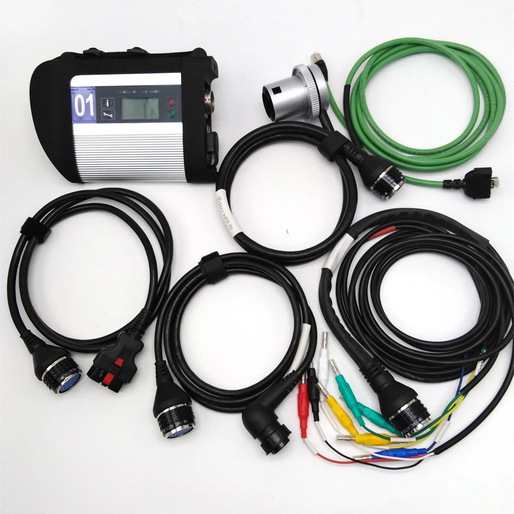 Мультиплексор MB Star C4 sd connect с ноутбуком TOUGHBOOK cf19 mb Compact V2023.09 SSD Инструменты для