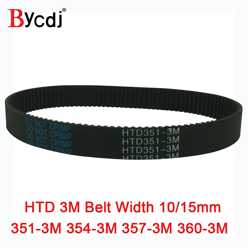 Зубчатый ремень Arc HTD 3M C = 351 354 357 360 ширина 6 25 мм Teeth117 118 120 HTD3M синхронный шкив 3 м