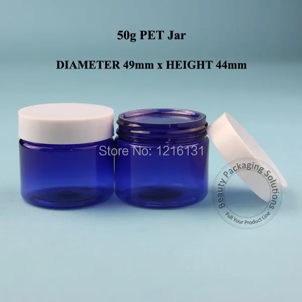 Пластиковая банка для крема домашних животных 50 шт. г пустая бутылка маски лица