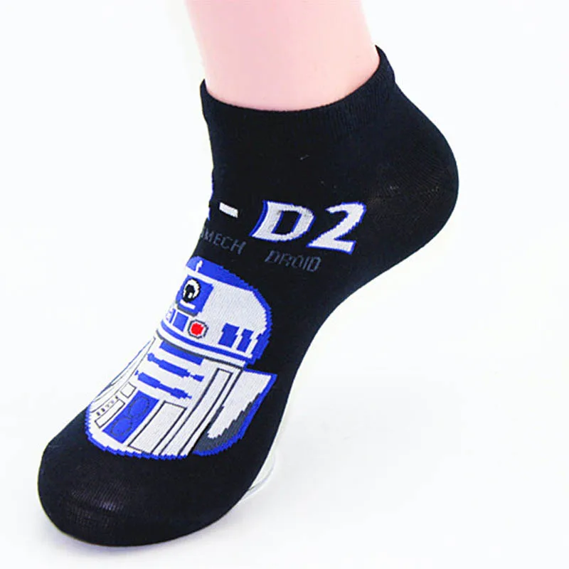 4 Чулки из фильма «Звездные войны», Мастер Йода R2-D2, носки для костюмированной вечеринки, носки для косплея, носки для мужчин и женщин, носки для весны, осени и зимы - Цвет: 4