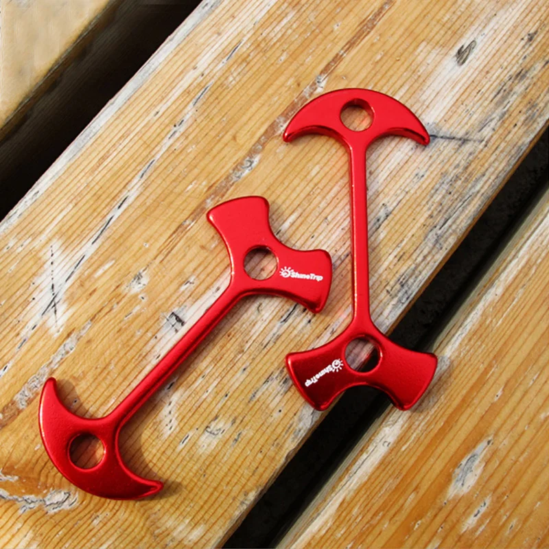 4 шт. 7 8 см/6 см из алюминиевого сплава для кемпинга|peg tent|tent accessoriesdeck anchors |
