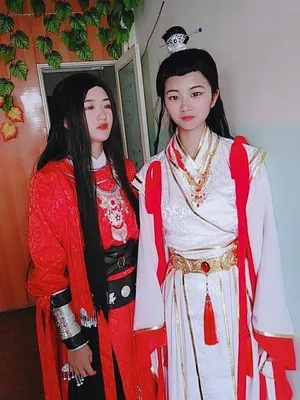 Полный комплект из аниме Tian guan ci fu Xie Lian для косплея костюма Guan Ci Fu|Костюмы аниме| |