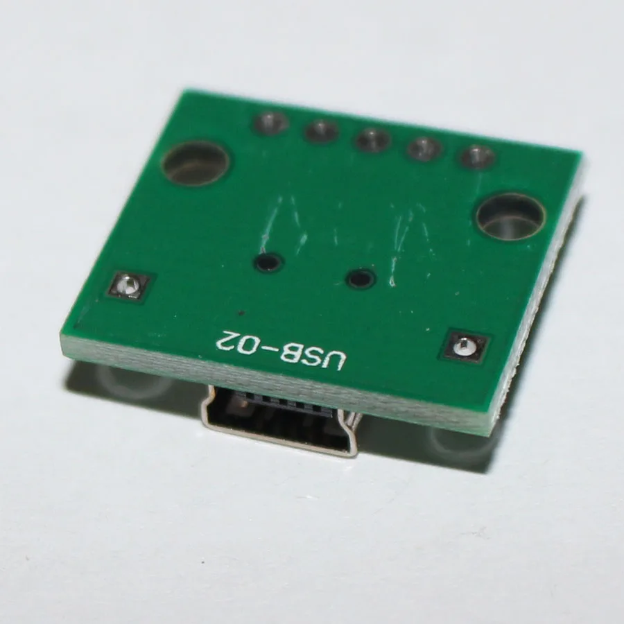 2 шт. мини USB гнездовой разъем для DIP 5Pin SMD адаптер 54 мм сварная плата конвертер Pinboard