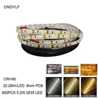 Дневсветильник свет 5000K CRI 80 DC 12V 24V 2835 5630 SMD светильник для комнаты не водонепроницаемый высокое качество специально для дома