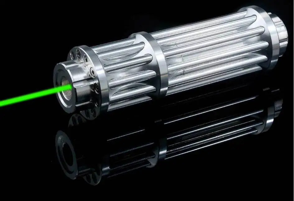 Самая мощная зеленая лазерная указка в стиле милитари 532NM 10000 м 100 Вт вспышка