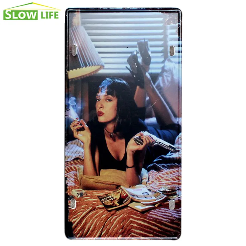 Табличка с открытым домом для номерного знака автомобиля винтажный Декор дома