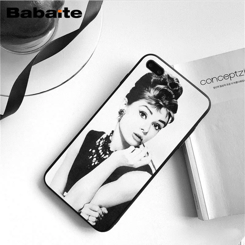 A3 Babaite Известный Элегантный чехол для телефона Одри Хепберн для iphone 11 Pro 11Pro Max 8 7 6 6S Plus X XS MAX 5 5S SE XR - Цвет: A3