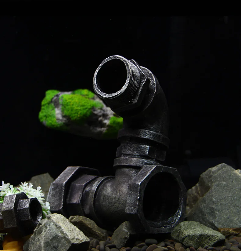 Новинка 4 размера Искусственный аквариум из смолы украшение для аквариума