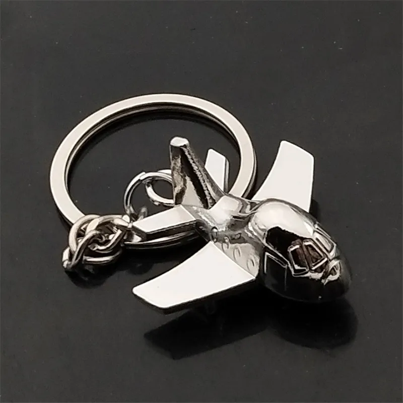 

Fashion Jewelry Key Chain for Aviation Promotional Gifts Creative Combat Aircraft Metal Plane Keychain Brand Jewelry Key Ring