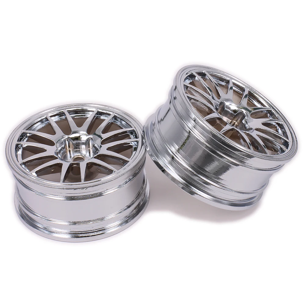 2 шт. алюминиевые шины с 14 спицами для радиоуправляемых гоночных автомобилей|tire