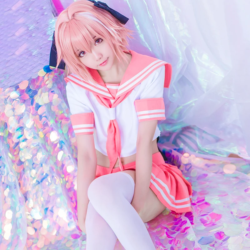 Fate apocripha Косплей астольфо костюм моряка для маскарада костюм для взрослых на Хэллоуин костюм всадника черный астольфо Косплей