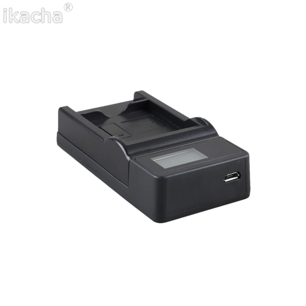 Ikacha CGA S007 S007E CGR S007A ЖК дисплей USB камера зарядное устройство для Panasonic DMC TZ3 TZ1 TZ2 TZ4 TZ5