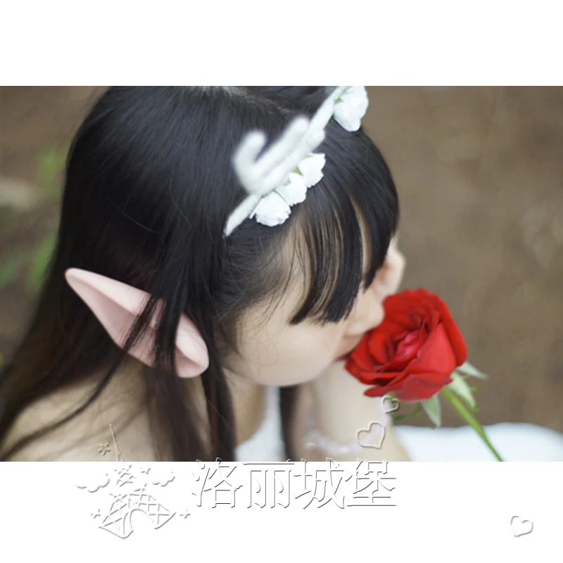 Halloween elf ears Cosplay party monster vampire Seshomaru rodgeris white fine Ze hobbit | Игрушки и хобби