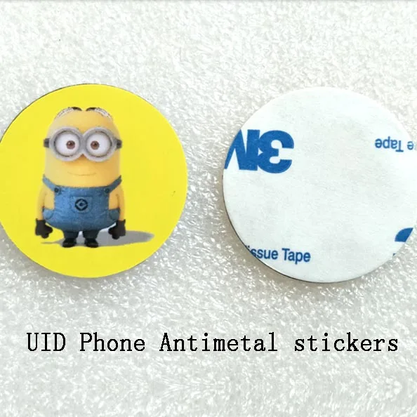 (10 шт./лот) RFID 125 кГц T5577 EM4305 наклейки записываемые анти-металлические помехи