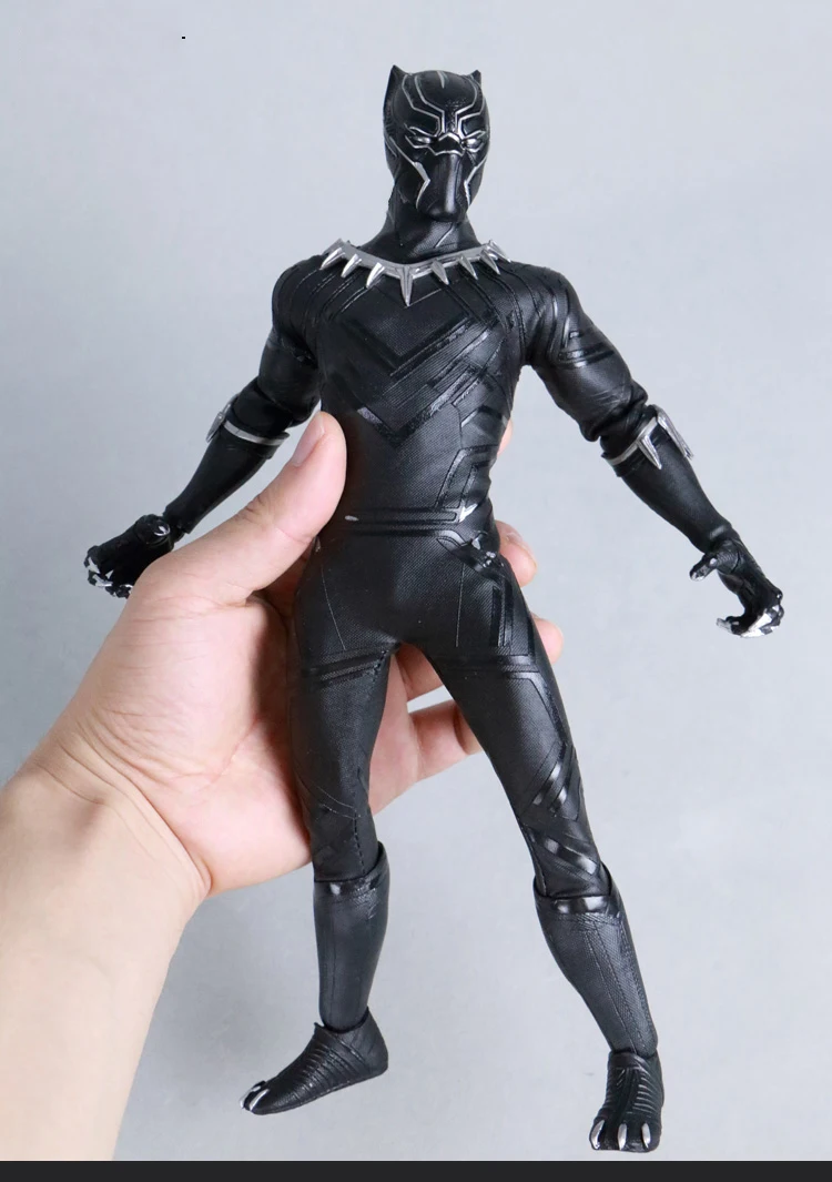 30 см 1/6 Civil War Черная пантера экшн Коллекция игрушечных фигурок модель игрушки