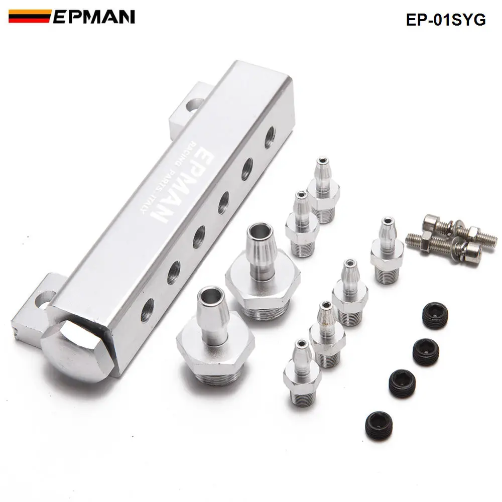 1/8 &quotNPT 6 портовый вакуумный фотоаккумулятор подходит для впускного коллектора
