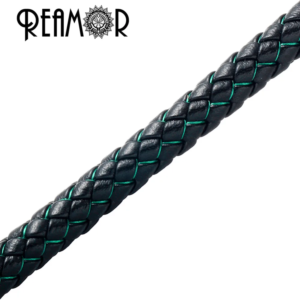 Шнур из натуральной кожи в оплетке 8 мм 4 цвета|string cord|leather ropecord for making jewelry |
