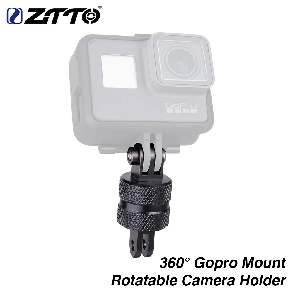 Поворотный кронштейн для крепления камеры на руль велосипеда ZTTO 360 Go pro Xiaomi Virb MTB