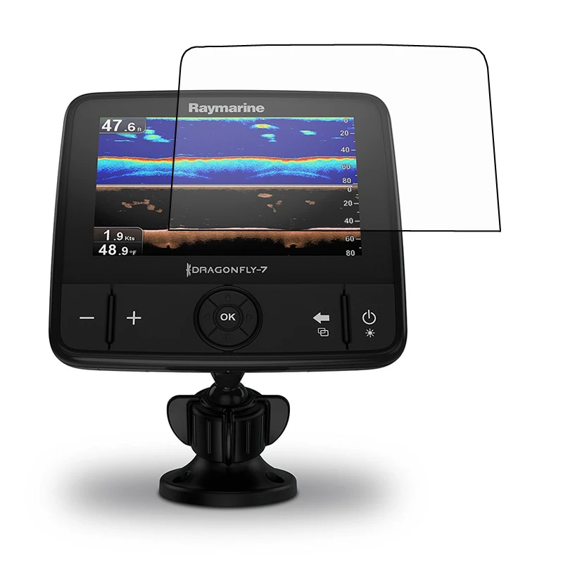 2X прозрачная защитная пленка для ЖК экрана Защитная Raymarine Dragonfly 7 Dragonfly7 Аксессуары