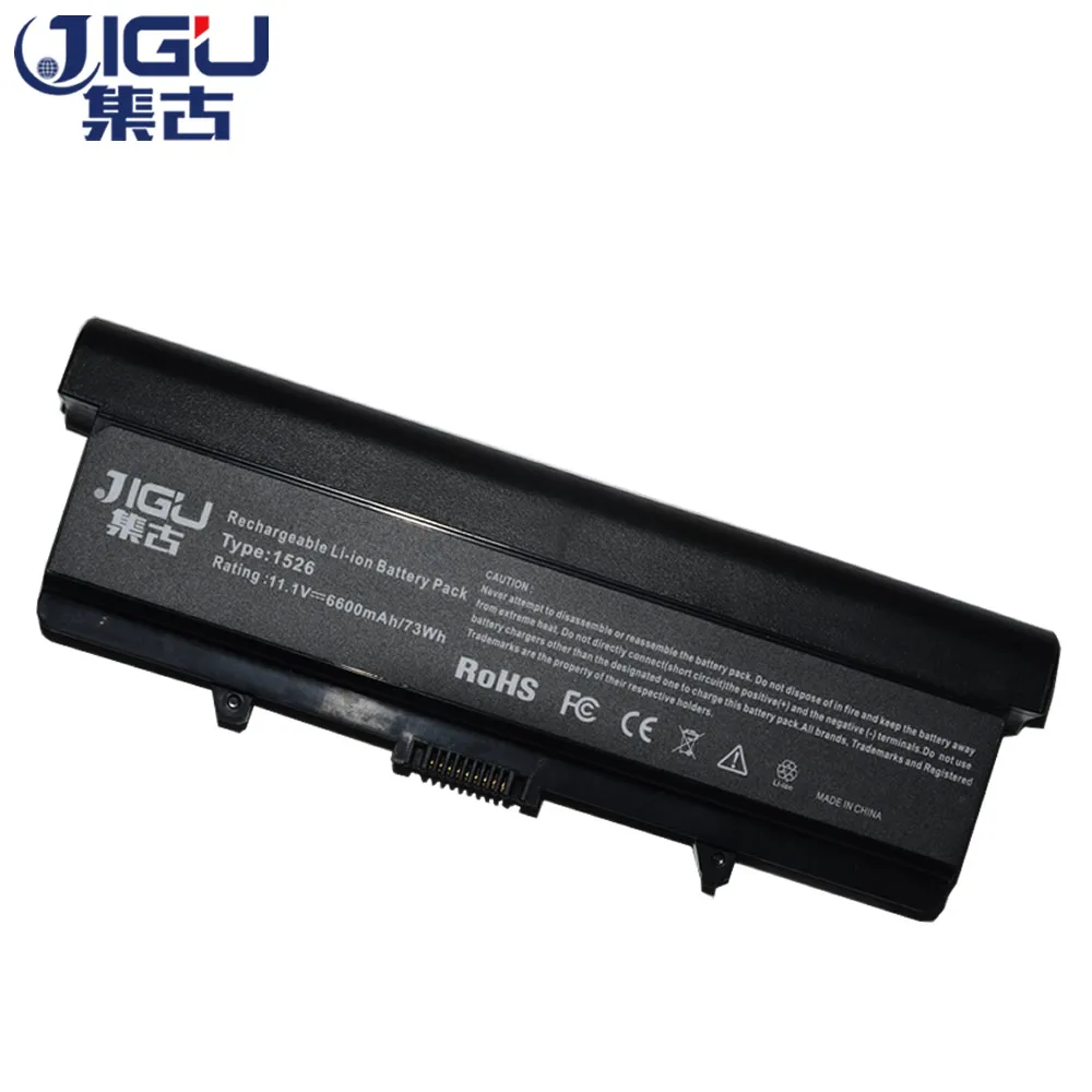 JIGU Replacement Laptop Battery For Dell Inspiron 1525 1526 1545 1440 1750 HP297 GW240 RN873 312 0626 0634 0XR693 0625|battery for dell|laptop