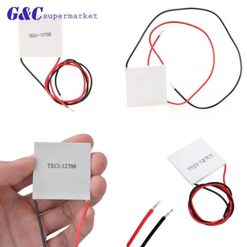 

TEC1-12703 12705 12706 12709 12710 12712 12715 SP1848-27145 Thermoelectric Cooler Peltier 12V 5A Cells Peltier Elemente Module