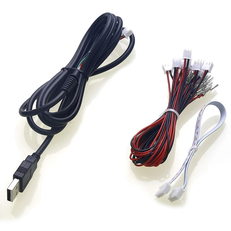 Usb-энкодер для аркадных игр с нулевой задержкой ПК джойстика Mame и Raspberry Pi запчасти