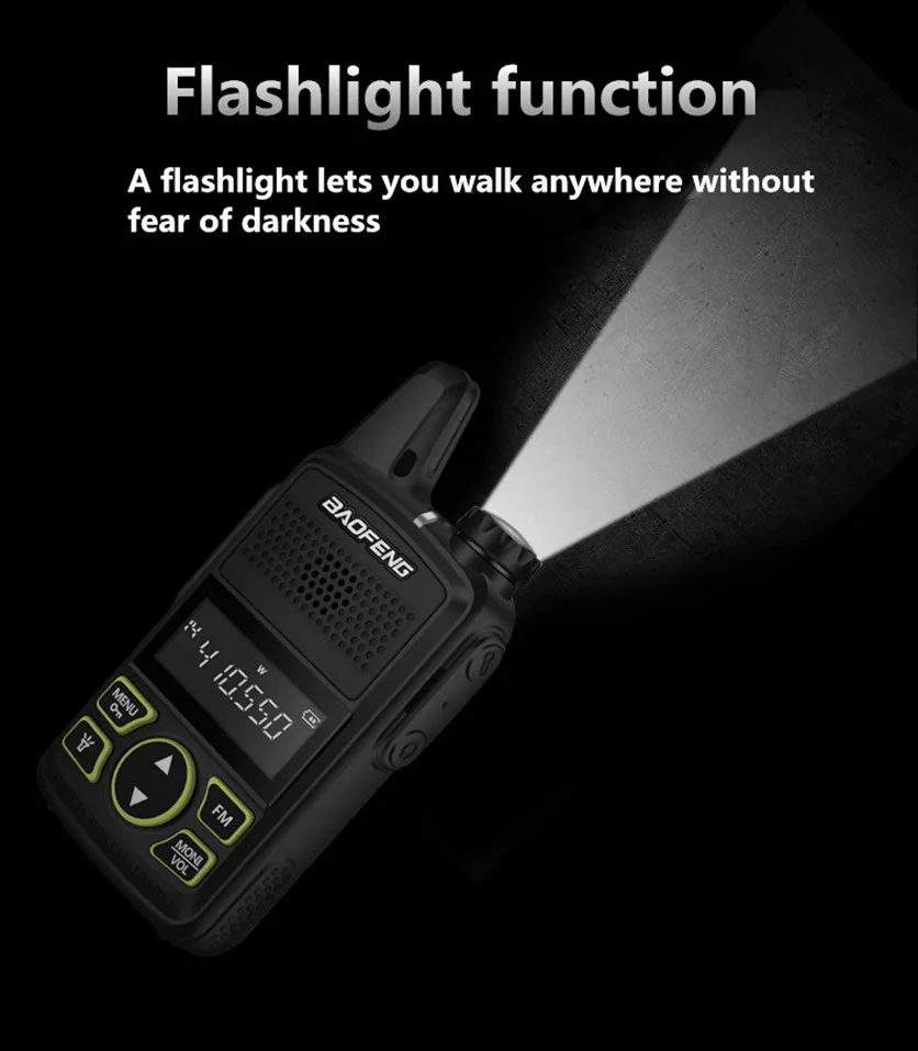2 шт. BAOFENG BF-T1 мини UHF Walkie Talkie дети Ham CB радио BAOFENG T1 USB зарядное устройство bf t1 КВ трансивер любительский двухстороннее радио