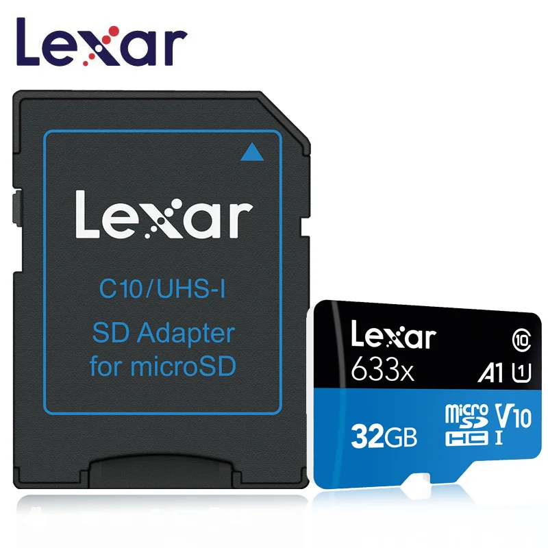 Lexar mecard microdata micro sd флышка Обновление версии Micro SD карта 32 Гб 64 128 памяти класс 10 633x TF