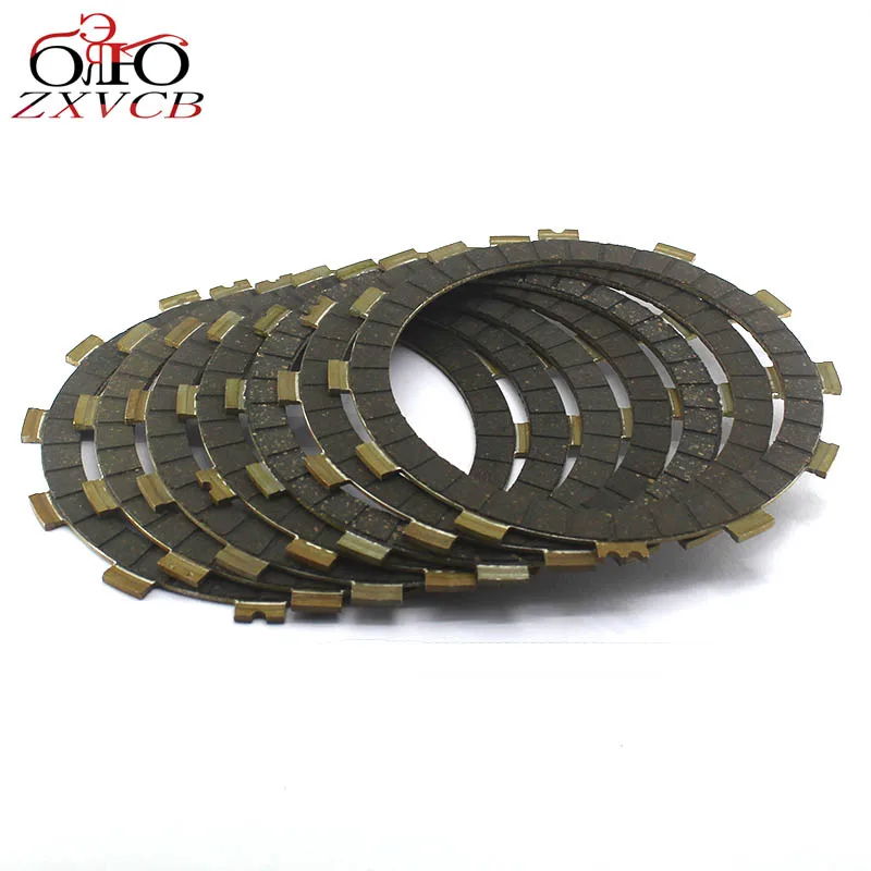 

7 шт. для YAMAHA WR250Z 1991-1993 YZ250 1988-1992 XVS650 Drag Star 1997-2015 XSR700 2017 2018 Комплект сцепления пластина фрикционного диска