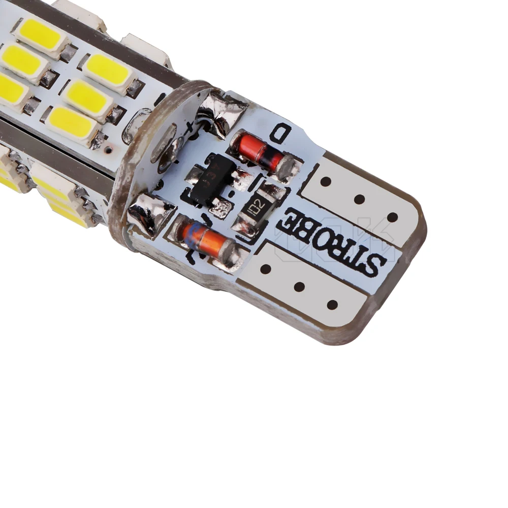 2 шт./лот T10 led Стробоскоп высокое качество стробоскоп вспышка w5w 30smd t10 30led 3014 smd Автомобильный светодиодный светильник автомобильный Стайлинг лампы