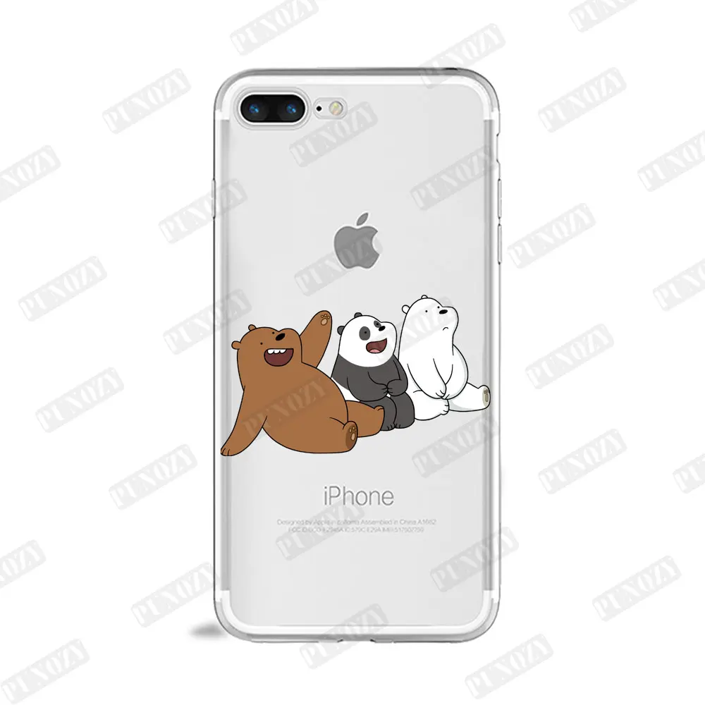 TPU A708 Забавный милый чехол для телефона для iPhone 5S, se, 4S, XR, XS, max, 7, 6, 6 S, 8 Plus, X Мягкий силиконовый чехол из ТПУ - Цвет: TPU A708
