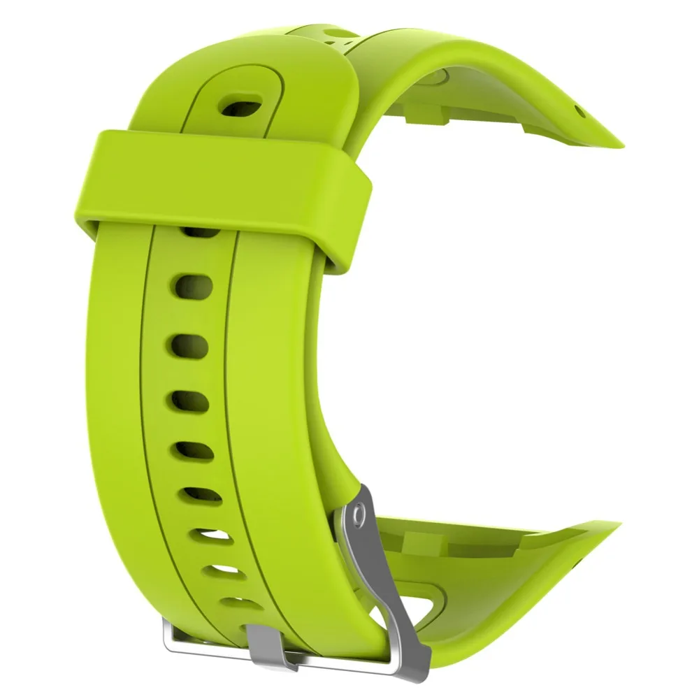 Мягкий силиконовый ремешок для часов Garmin Forerunner 10 15 gps спортивные часы для бега маленькие большие для женщин мужчин заменить мужчин t полосы