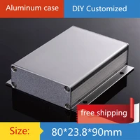 case 8023 890mm mini aluminum amplifier chassisinstrumentelectronic componentaudio decoder caseamp enclosurecasediy box