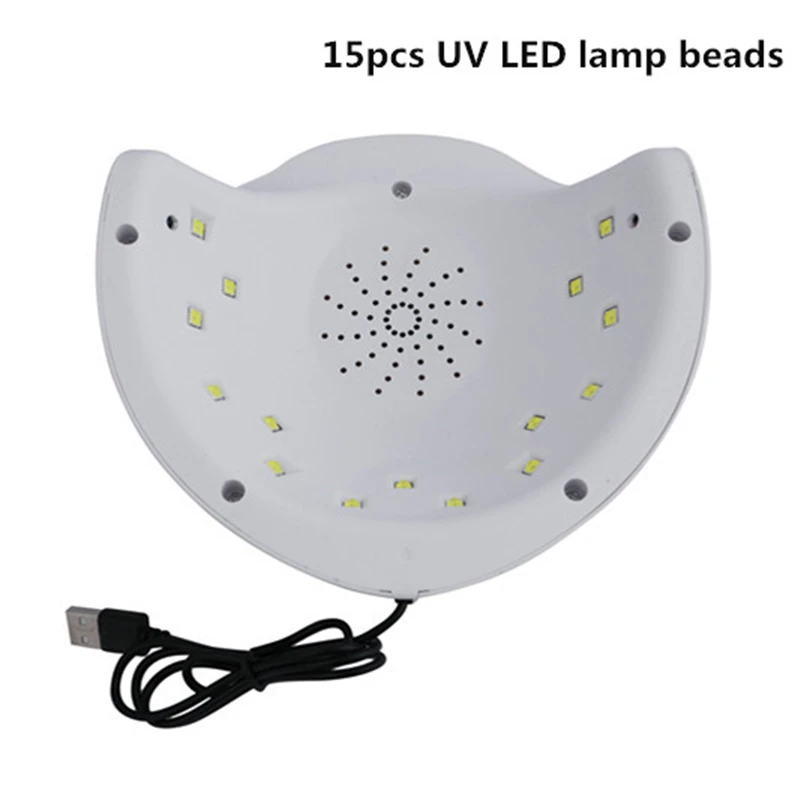 Лампа УФ/LED для сушки гель лака 30 Вт с ЖК дисплеем|Сушилки ногтей| |