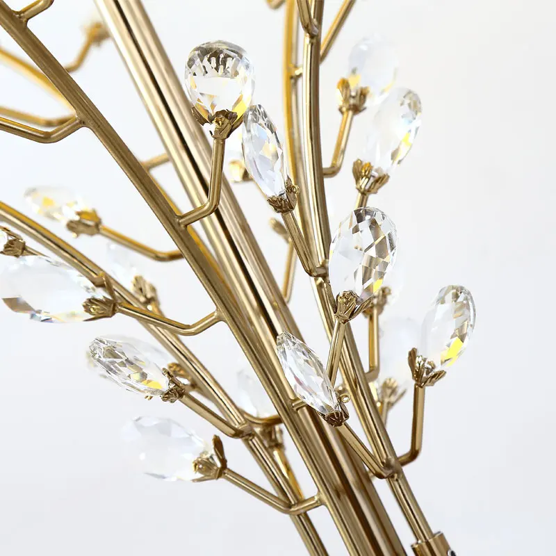 Smart золото Светодиодная лампа для таблицы 220 В изучения лампы Утюг настольная