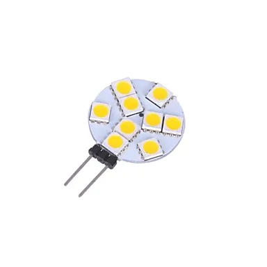 4 двухконтактных лампы HRSOD G4 W 9 SMD 5050 LM теплый белый/холодный белый 12 В постоянного