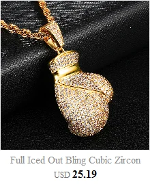 Полный ледяной Bling Лев кубический цирконий CZ ожерелье горный хрусталь Подвески на цепочках и ожерелье s для мужчин хип ювелирные изделия