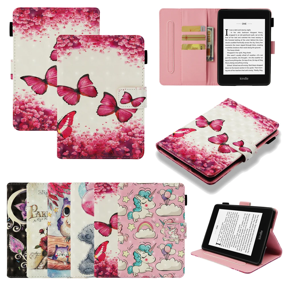 Чехол для Amazon Kindle Paperwhite 1 2 3 4 2015 2017 6 дюймов искусственная кожа электронная книга