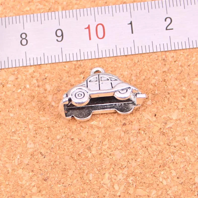 10 шт. Подвески в виде автомобиля из металлического сплава для ожерелья браслета