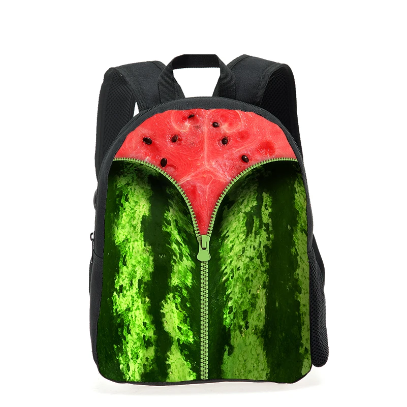 

Детский рюкзак с фруктами, крутые школьные ранцы для девочек и мальчиков, детский садовый ранец