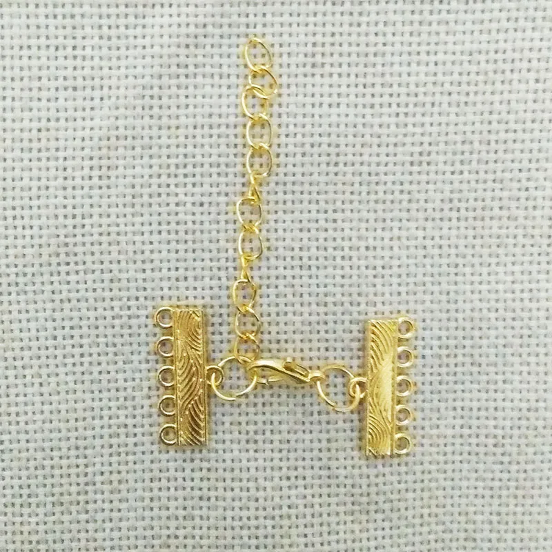 Ожерелье с переключателями многослойные 5 ранних распорки застежки карабином