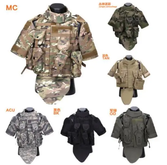 Tactical Military Body Armor Hunting Wargame Tactics Vest with Molle Pouch | Спорт и развлечения