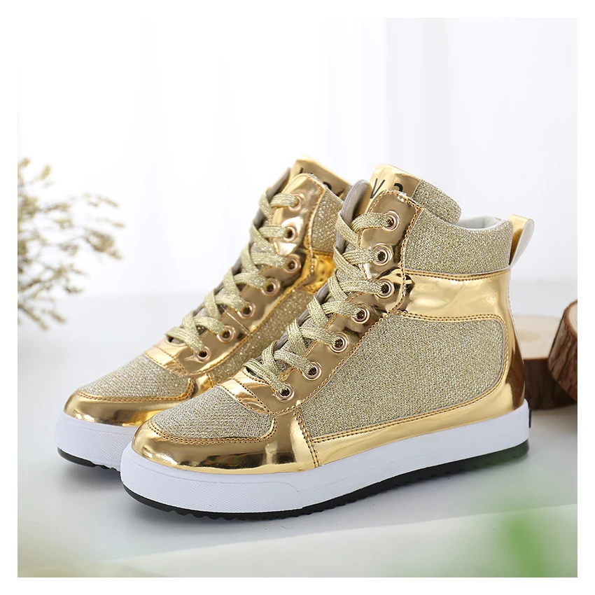 ABDB/Весенняя женская повседневная обувь парусиновая с высоким берцем на толстой