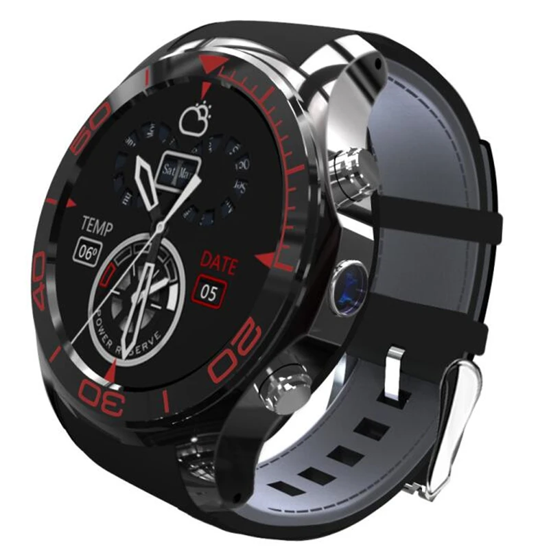 Android 5.1 Smart Watch телефон 512 МБ/4 ГБ монитор сердечного ритма шагомер Google mapa SmartWatch Bluetooth