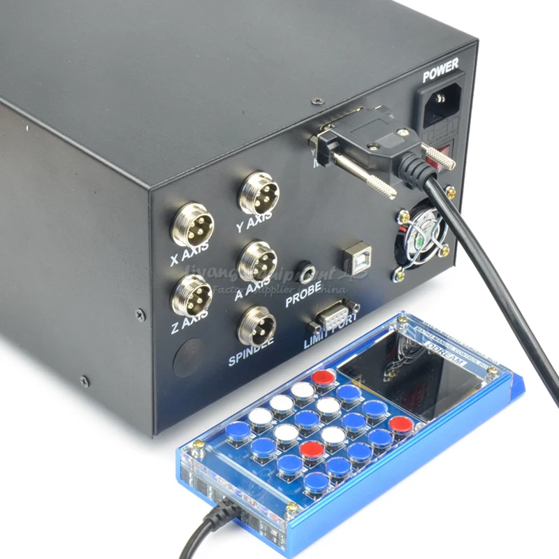ЧПУ гравировальный станок с контроллером MACH3 USB интерфейс NCB02 цифровым ручным