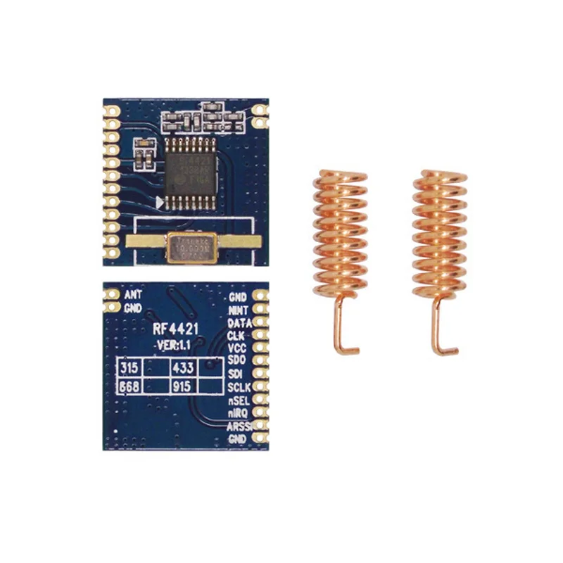 Беспроводной радиочастотный модуль FSK с модуляцией небольшого размера 868 МГц 7