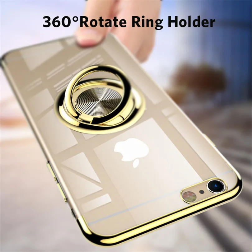 Чехол подставка с кольцом держателем для iPhone 6 6s plus 7 8 X XS Max XR 11 Pro MAX разные