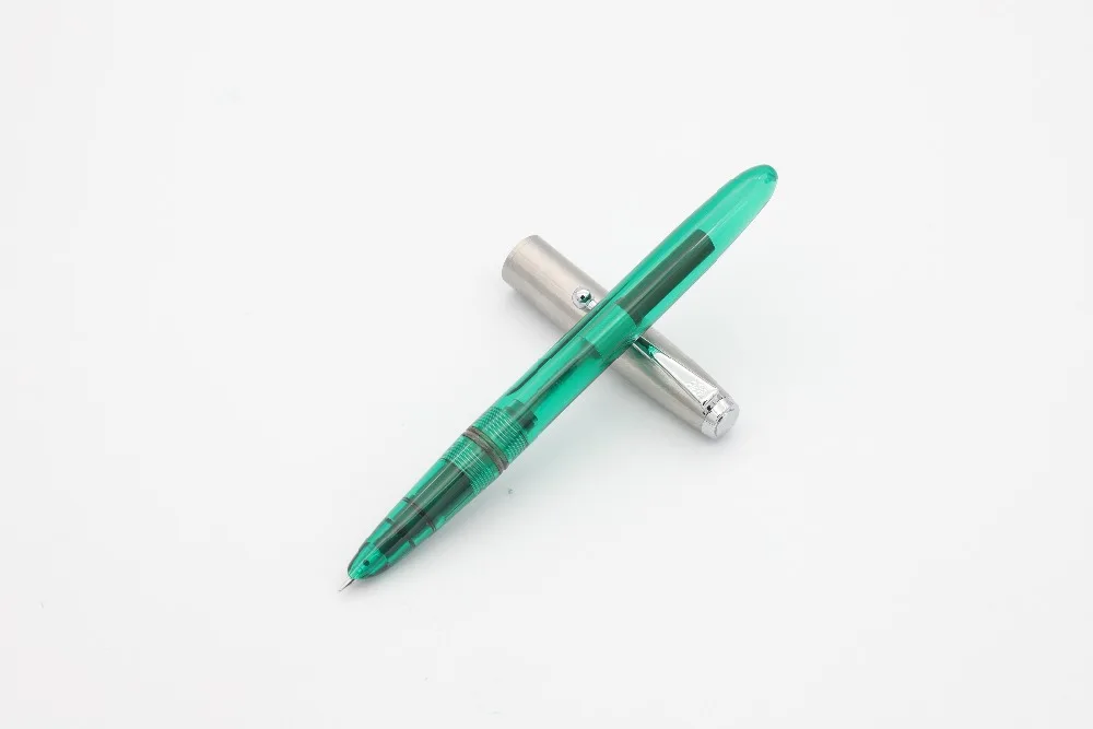 Jinhao новая авторучка 0,38 мм чернильные ручки penna stilografica прозрачная ручка подходит для студентов для практики офисного письма